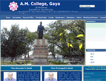 Tablet Screenshot of ambedcollegegaya.org